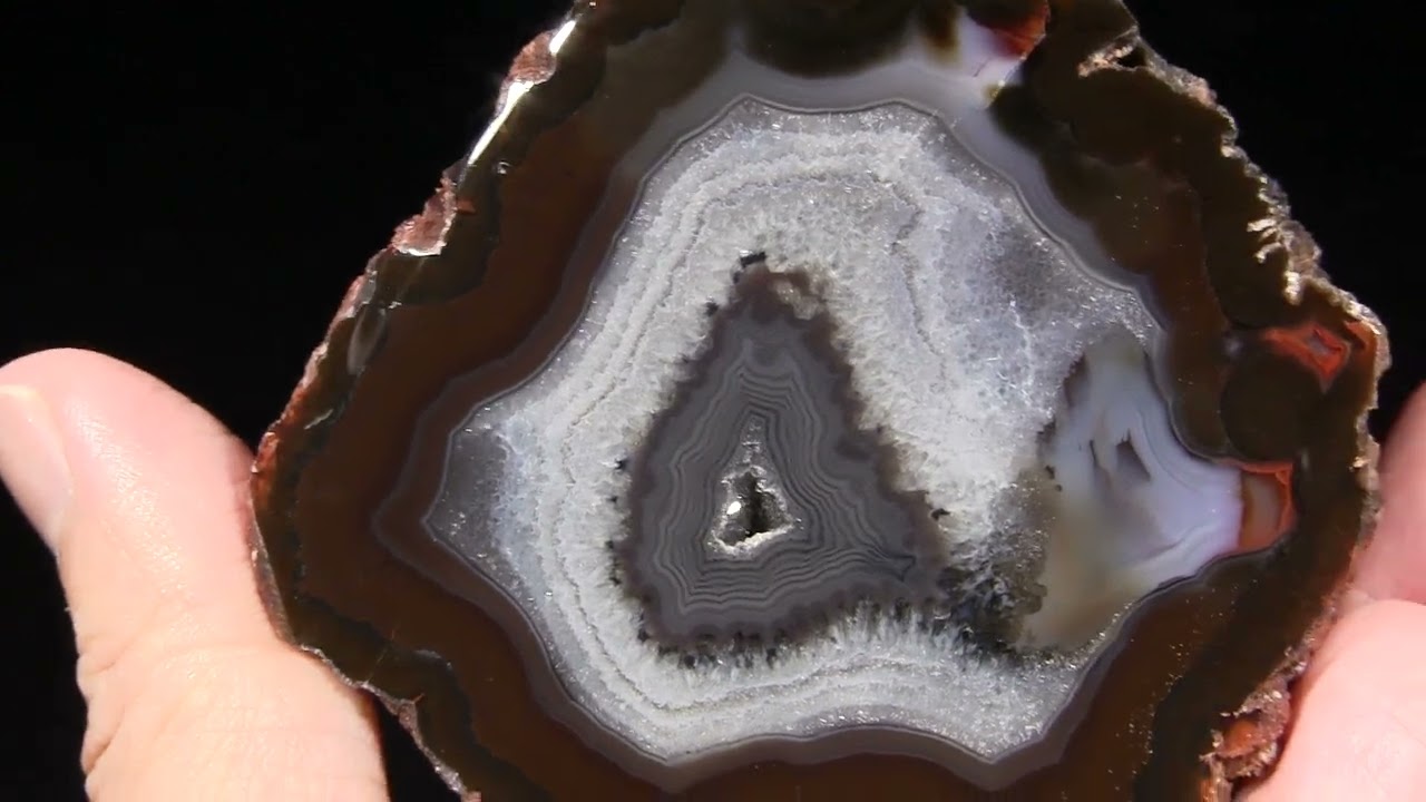 ☆A3101☆古代石 (163) 縞瑪瑙 スレマニ バンデッド アゲート 【公式通販】