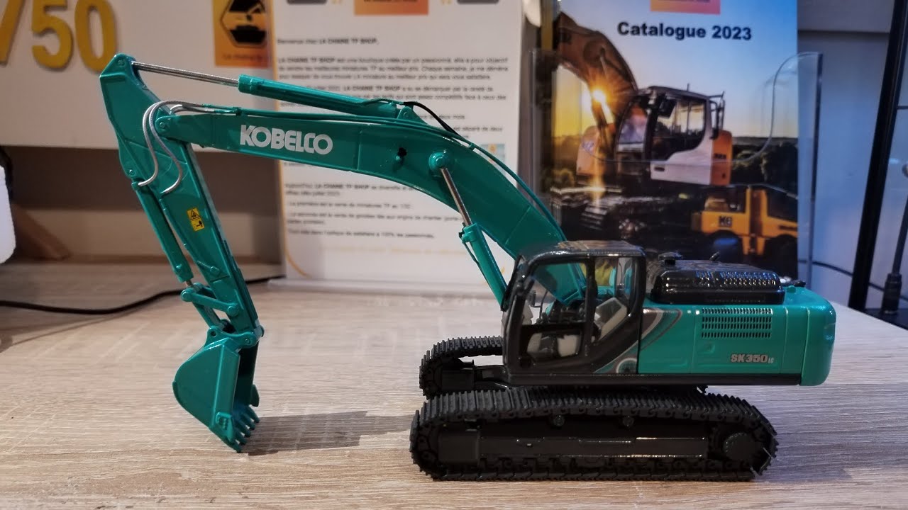 コベルコ ミニチュア 重機 SK350LC 1/50 Motorart 1/50 KOBELCO