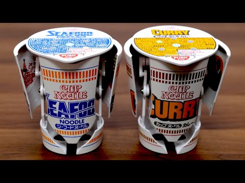 番外編】変身！カップヌードルロボタイマーが誕生日を祝う。Cup