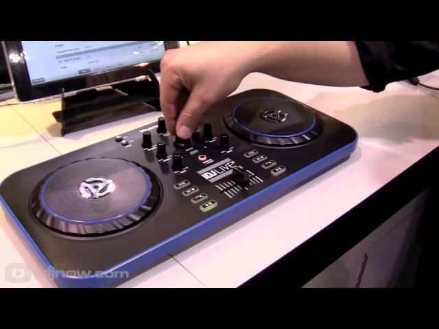 NAMM 2013 | Numark iDJ Live II DJ Controller | idjnow - YouTube