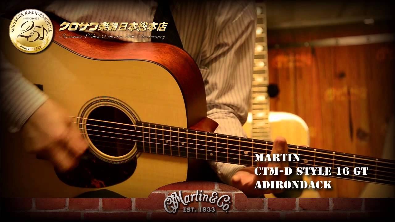 マーチン Martin アコースティックギター CTM D-16GT Martin & Co. CTM
