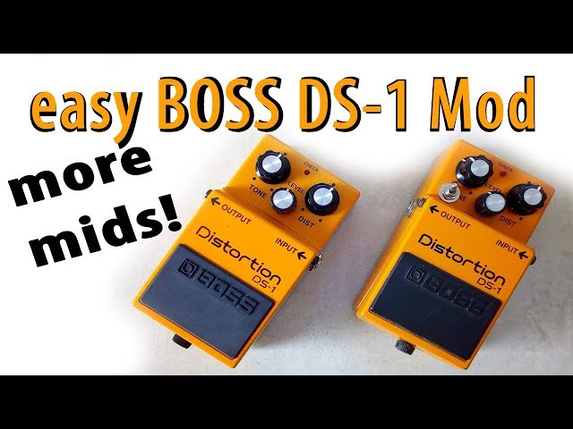 ギター BOSS DS-1 TWIN DRIVE MOD ギター BOSS DS-1 Twin Drive Mod