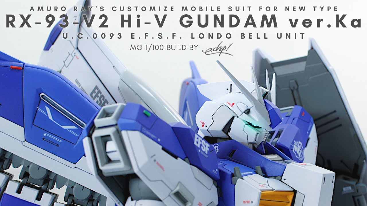 1/100 MG RX-93-V2 Hi-V GUNDAM ver.Ka【GUNPLA】【ガンプラ】ハイ