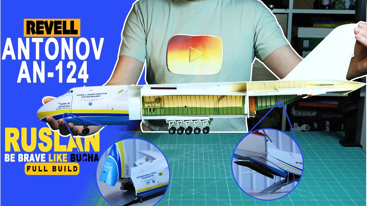 Building the Mighty Antonov AN‑124 Ruslan | Revell 1:144 | “Be