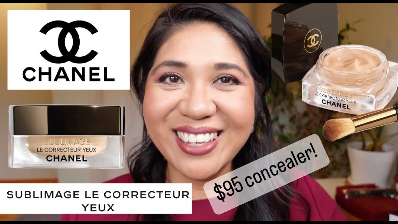NEW CHANEL SUBLIMAGE LE CORRECTEUR YEUX CONCEALER REVIEW on TAN