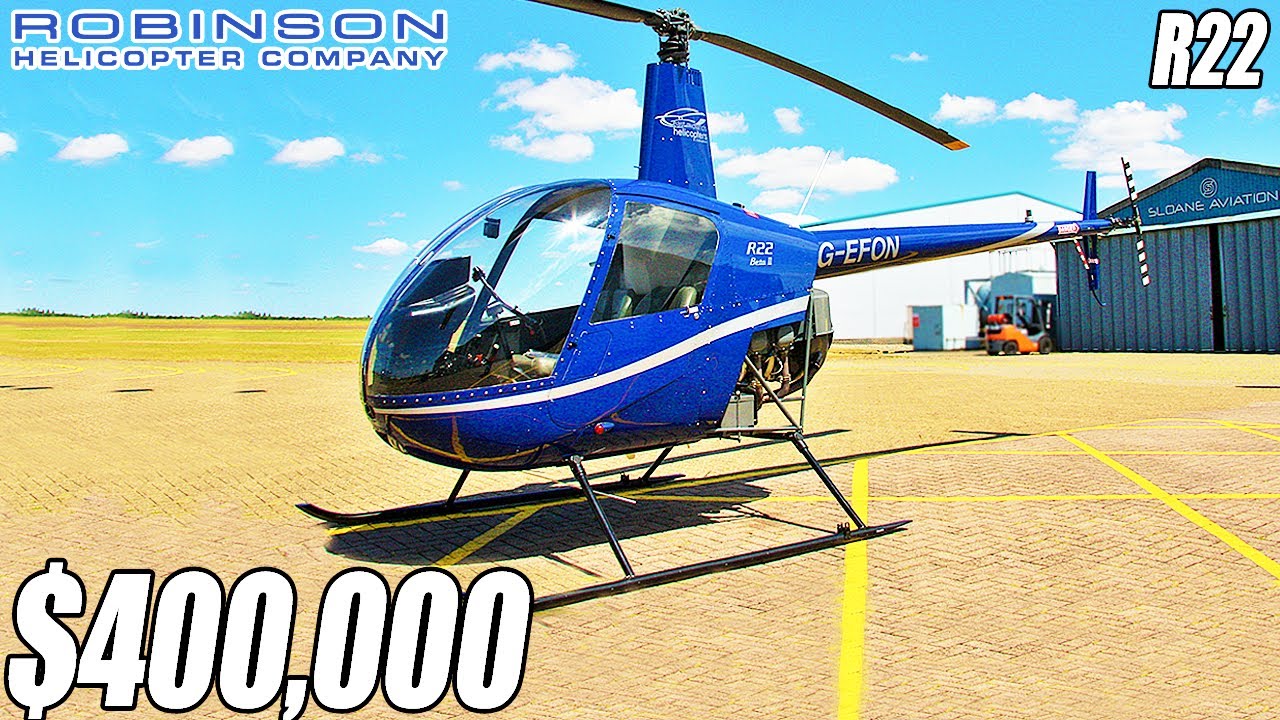 Inside The $400,000 Robinson R22 - YouTube