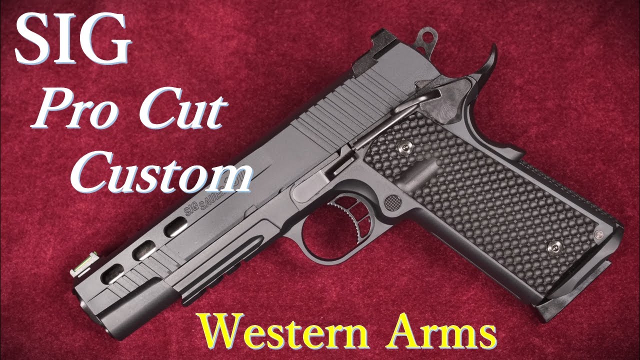 ウエスタンアームズSIG SAUER 1911 X-FULL1か所カスタム有