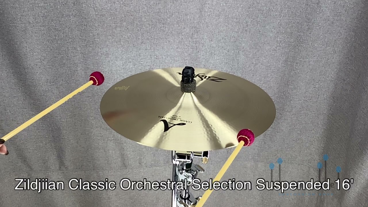 Zildjian Cymbal A Zildjian Classic Orchestral Selection Suspended