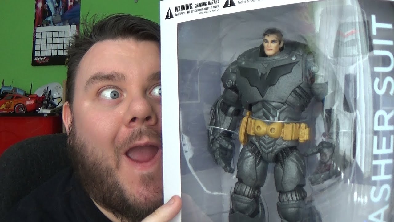 DC Designer Series Thrasher Suit Batman Action Figure Unboxing Toy