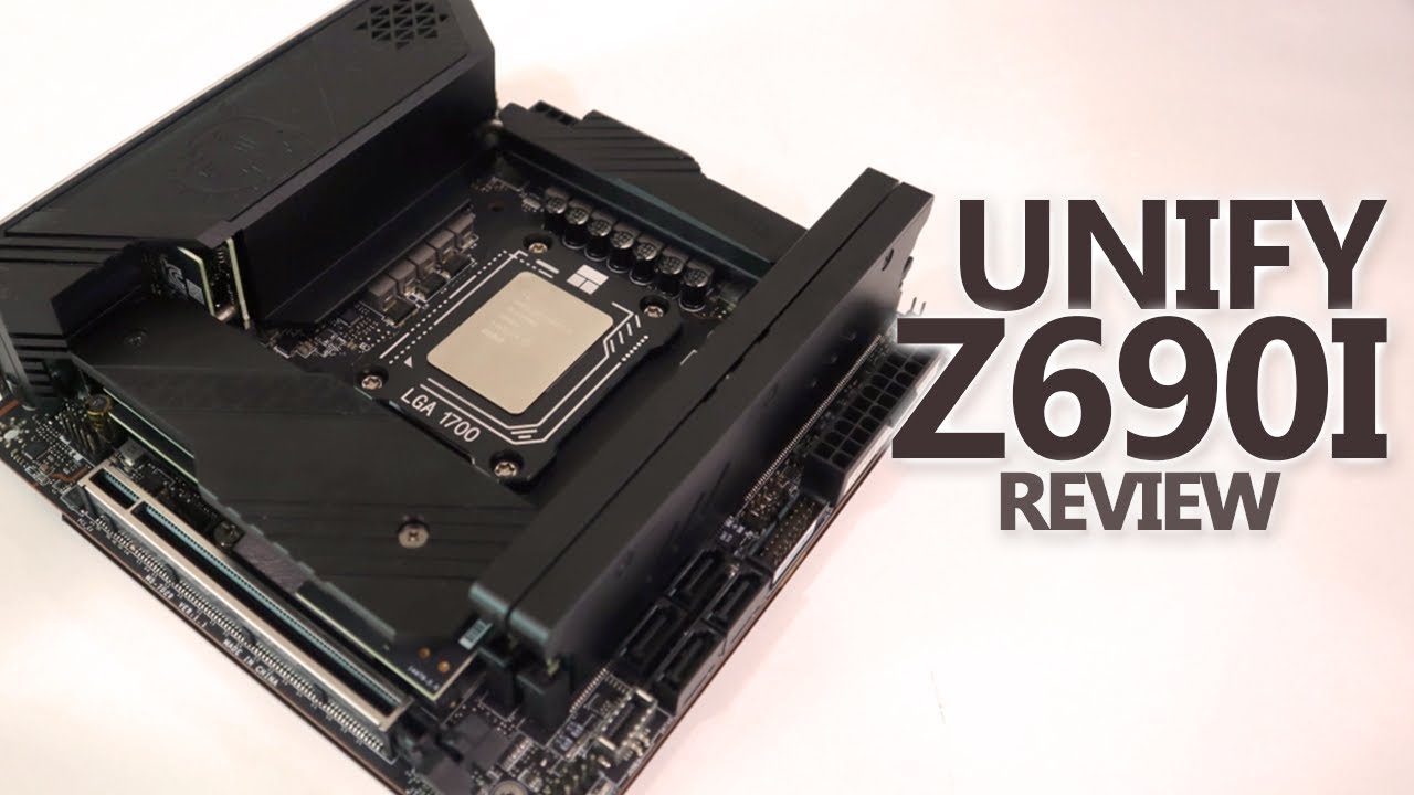 MSI MEG Z690i UNIFY Review & i9 13900K Undervolting Test - YouTube