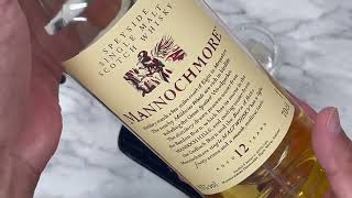 マノックモア 12年 花と動物シリーズ スペイサイド レビュー動画/味