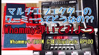 Digitech デジテック マルチエフェクター RP500 ワーミー Digitech