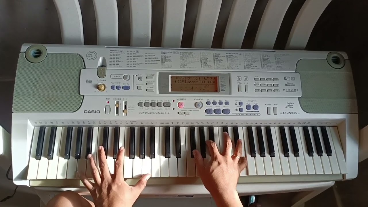 Casio LK 203TV- Touch Response - YouTube