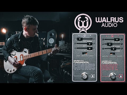 Walrus Audio Fundamental Series: Chorus & Drive // Guitar Pedal