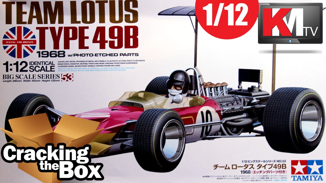 Tamiya Team Lotus Type 49B 1968 (1:12 Scale) - YouTube