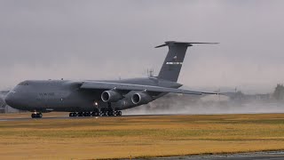 アメリカ空軍大型輸送機 カリフォルニア州トラヴィス基地C-5 スーパー