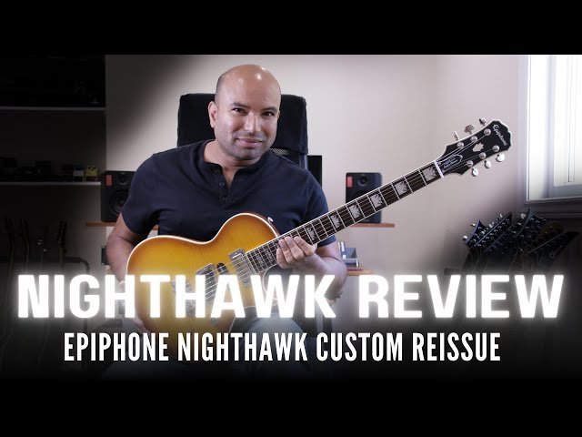 Epiphone Nighthawk Custom Reissue 2012 | Full Review & Demo - YouTube