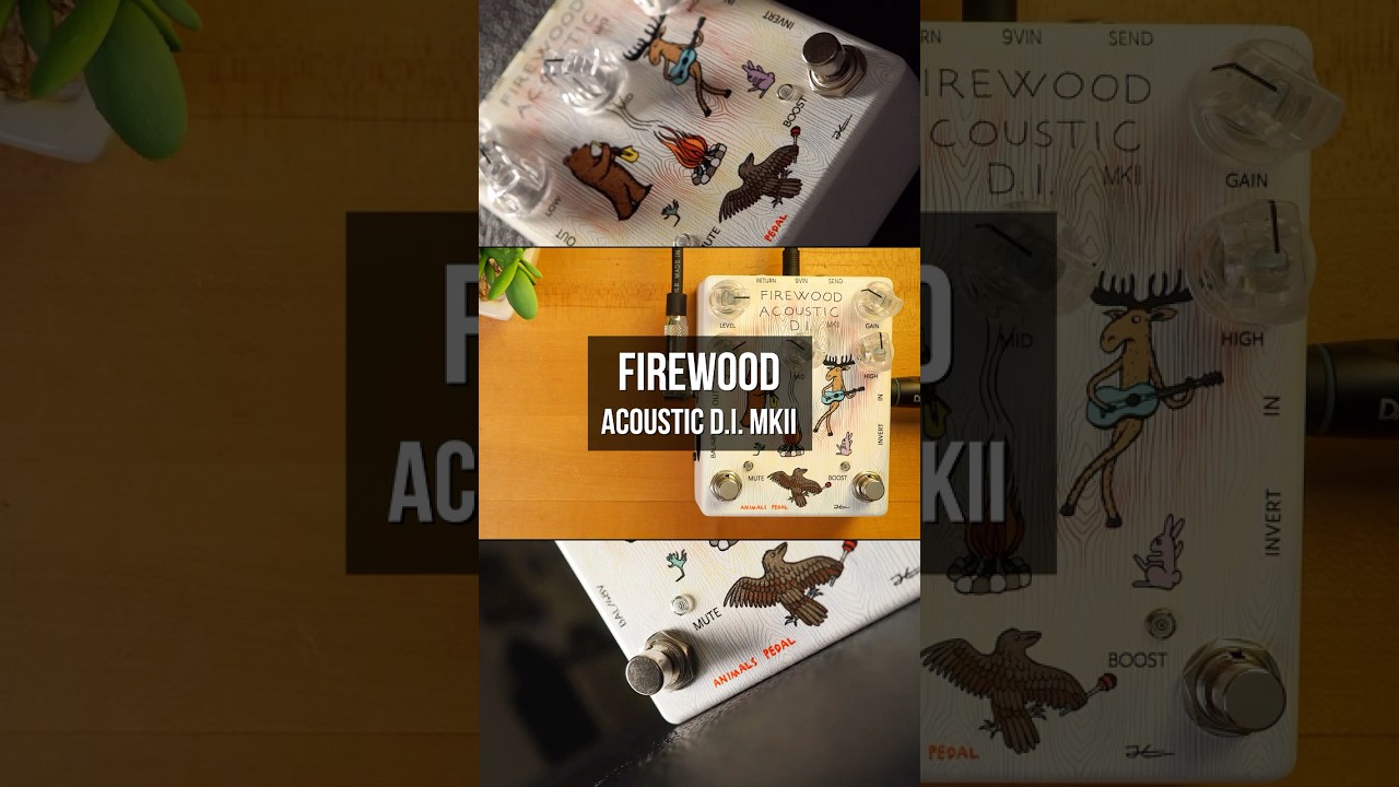 Animals Pedal Firewood Acoustic D.I. MKII #acoustic