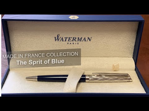Waterman Hémisphère MADE IN FRANCE COLLECTION〜The Sprit of Blue