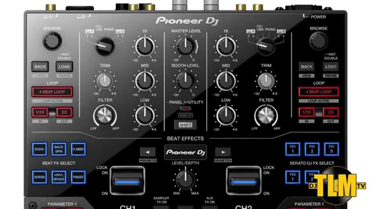 New Pioneer DJ DJM-S9 Battle Mixer for Serato (overview) - YouTube