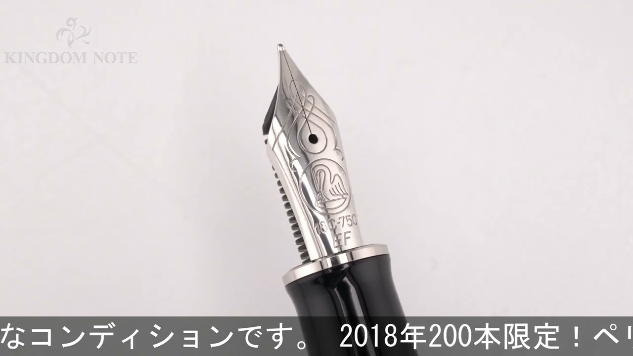 Pelikan ペリカン 万年筆 スーベレーン M815 メタルストライプ EF