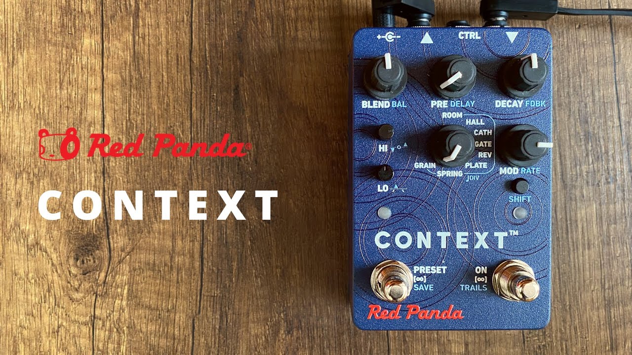 中古】Red Panda context Reverberator RPL-102 □ レッドパンダ リバーブ