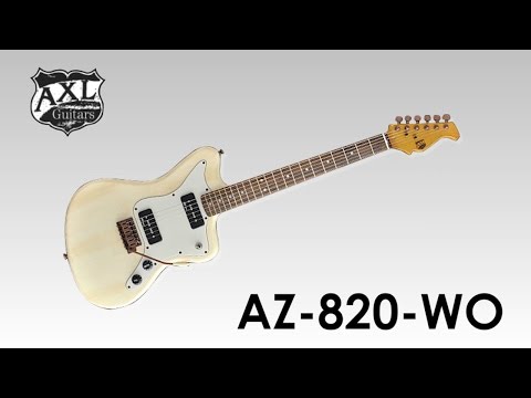 AXL Guitars AZ-820/ アンティーク ピックアップ配線カスタム AZ-820