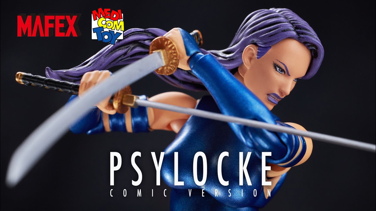 MAFEX no.141 - Psylocke (Reissue) - Review - YouTube