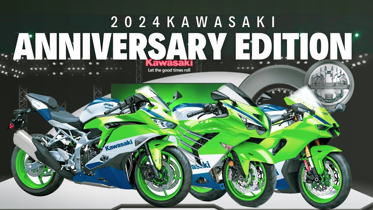 RETRO FEEL!! 2024 KAWASAKI NINJA 40TH ANNIVERSARY EDITION - YouTube
