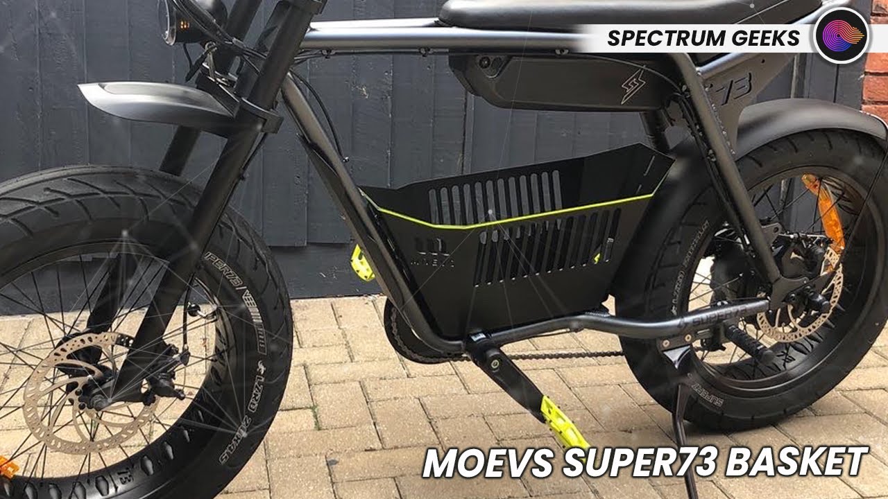 Luggage Rack Electric Bike Super73 Bag MOEVS Basket For The