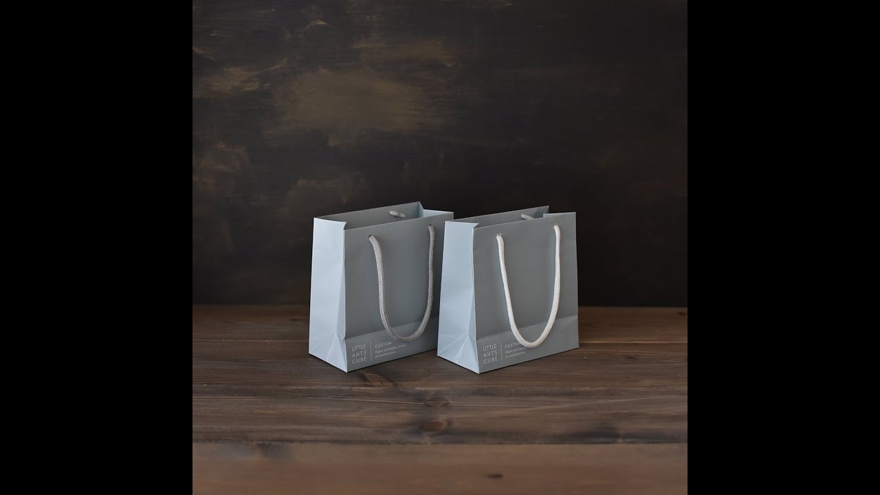 セミーオーダー 名入れ ミニ紙袋 50枚 幅145×マチ70×高さ150mmh