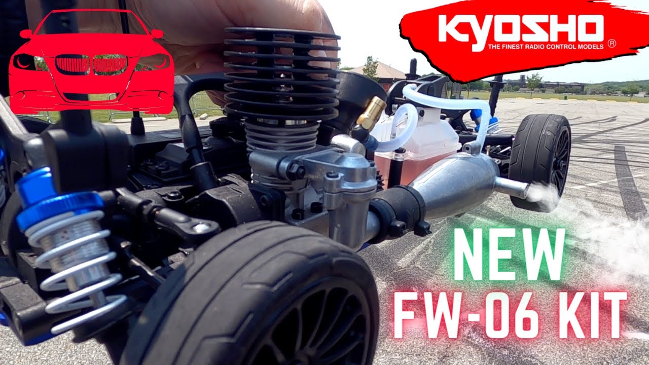 NEW Kyosho FW-06 Kit Version - Test Drive & Review - 2 SPEED