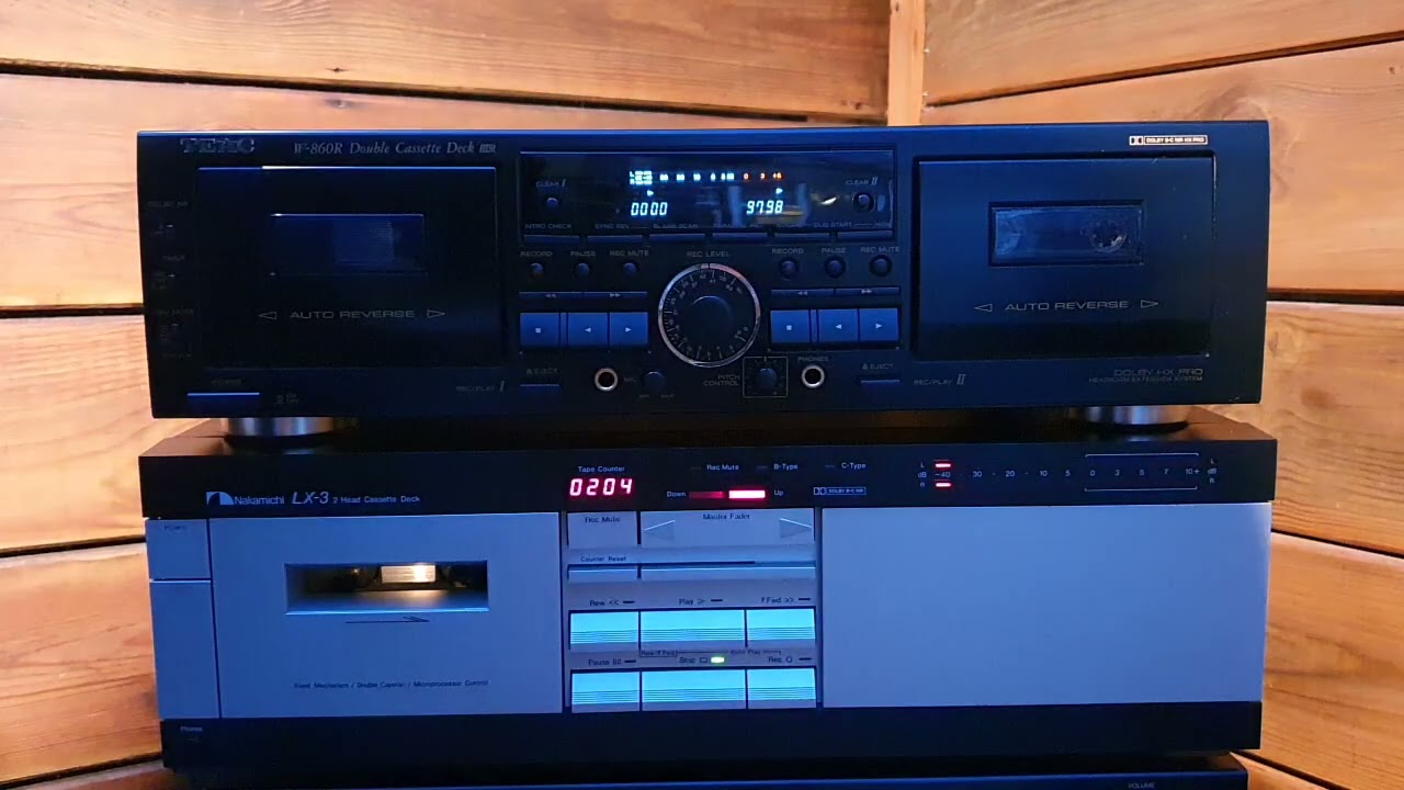 TEAC W-865R Wカセットデッキ 【公式通販】