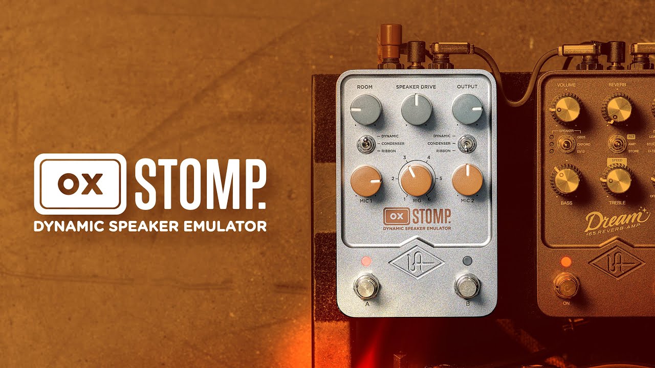 UAFX OX Stomp Dynamic Speaker Emulator - Universal Audio | Hookup