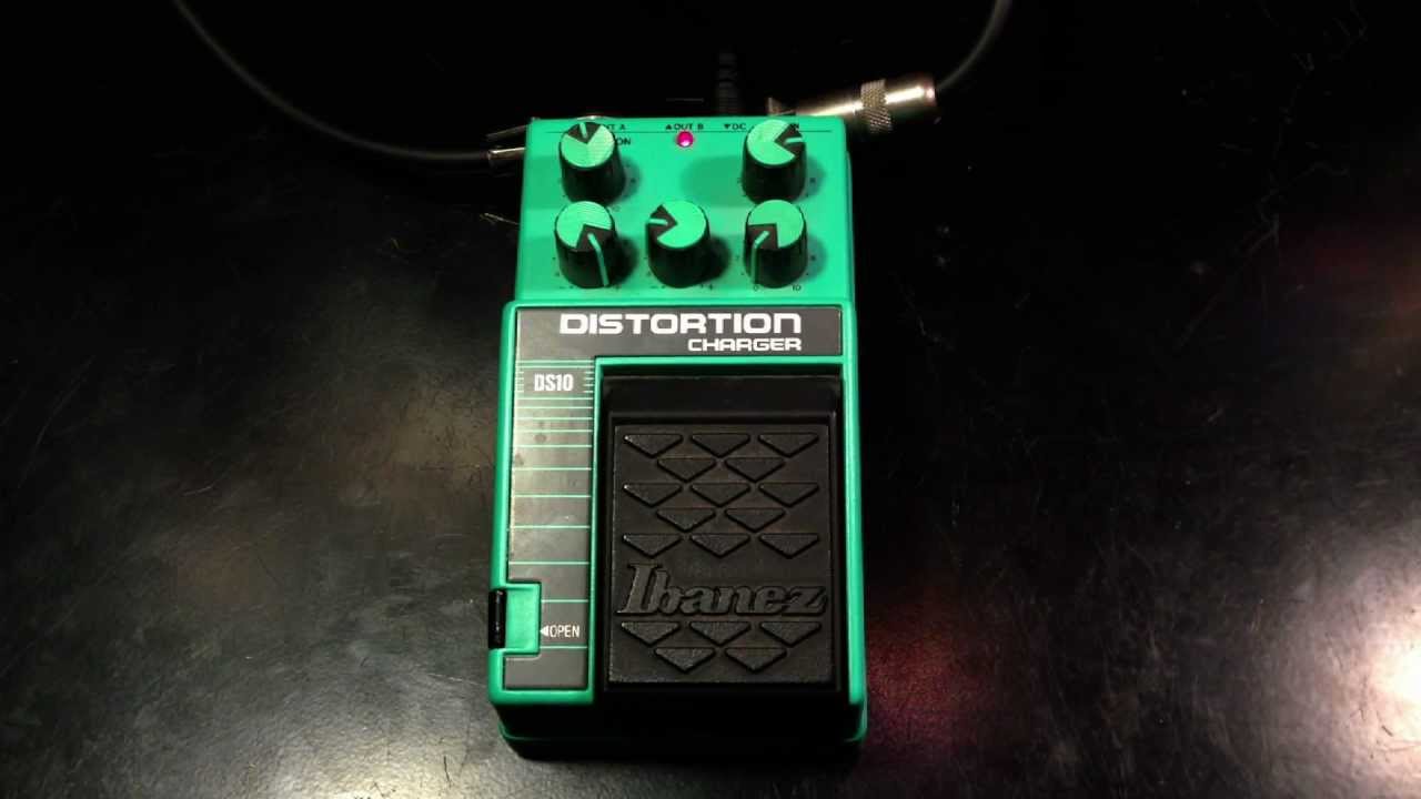 Vintage MIJ Ibanez DS10 Distortion Charger - YouTube