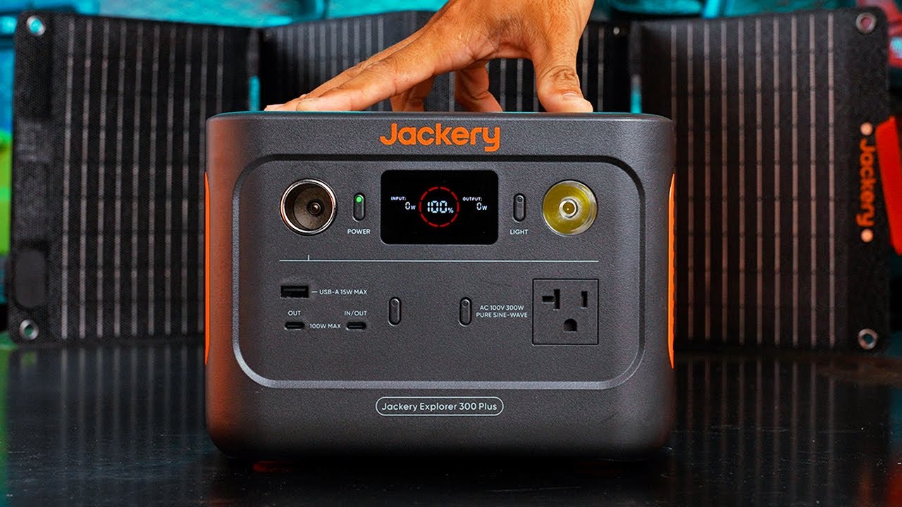 Jackery Solar Generator 300 Plus - YouTube