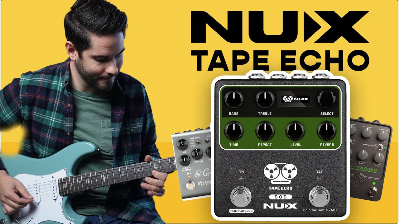 Vintage Tape Tone For Your Pedalboard: NUX Tape Echo Delay Pedal