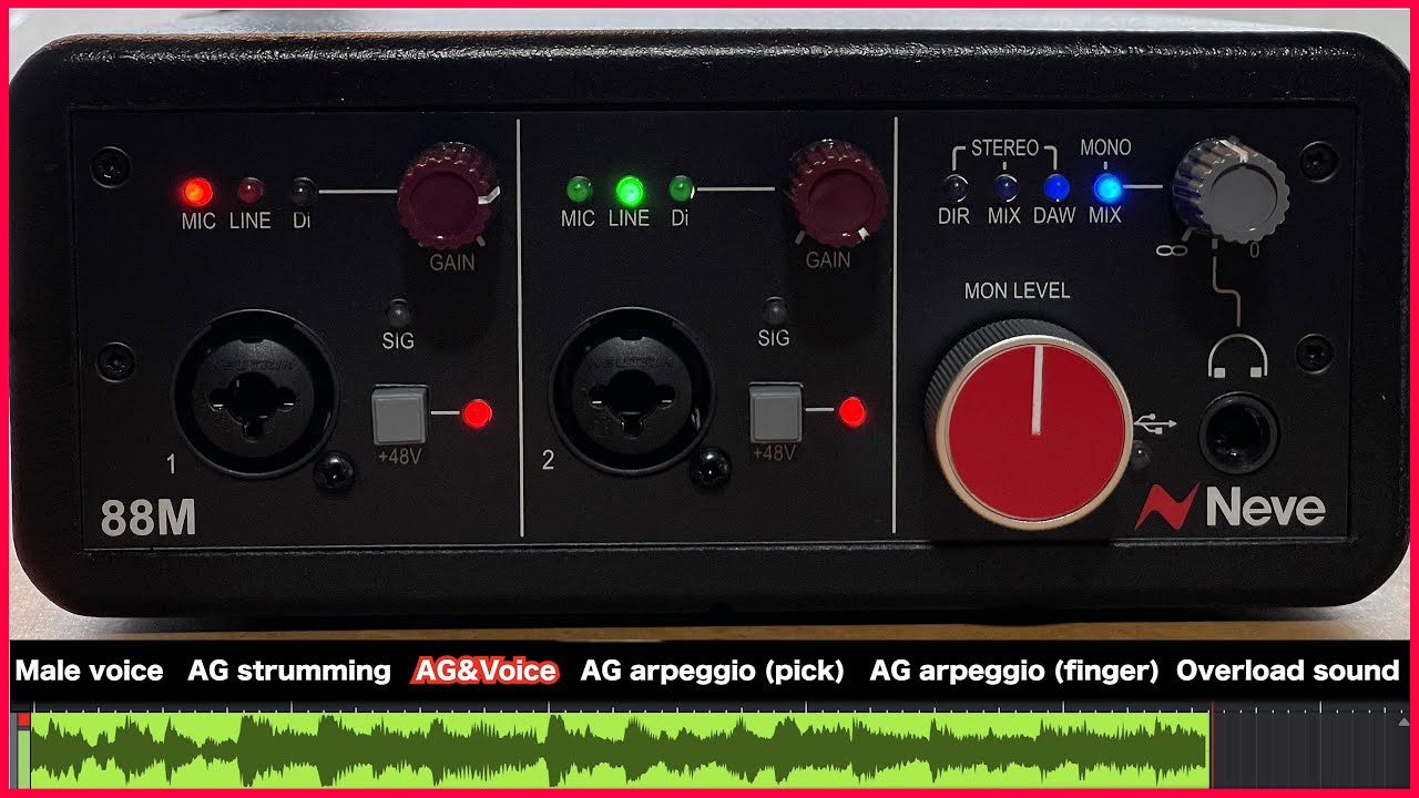 20万円の実力は? AMS Neve 88Mオーディオインターフェースのサウンド