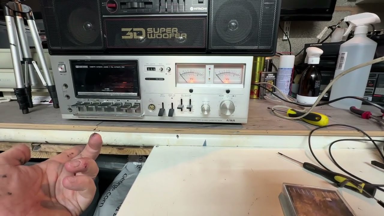 AIWA AD6500 Recommissioning - The project is now complete!! #retro