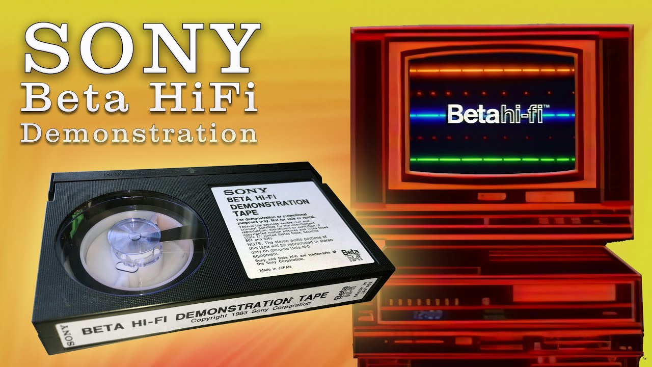 1983 Sony Beta HiFi Demonstration Tape in HD - YouTube