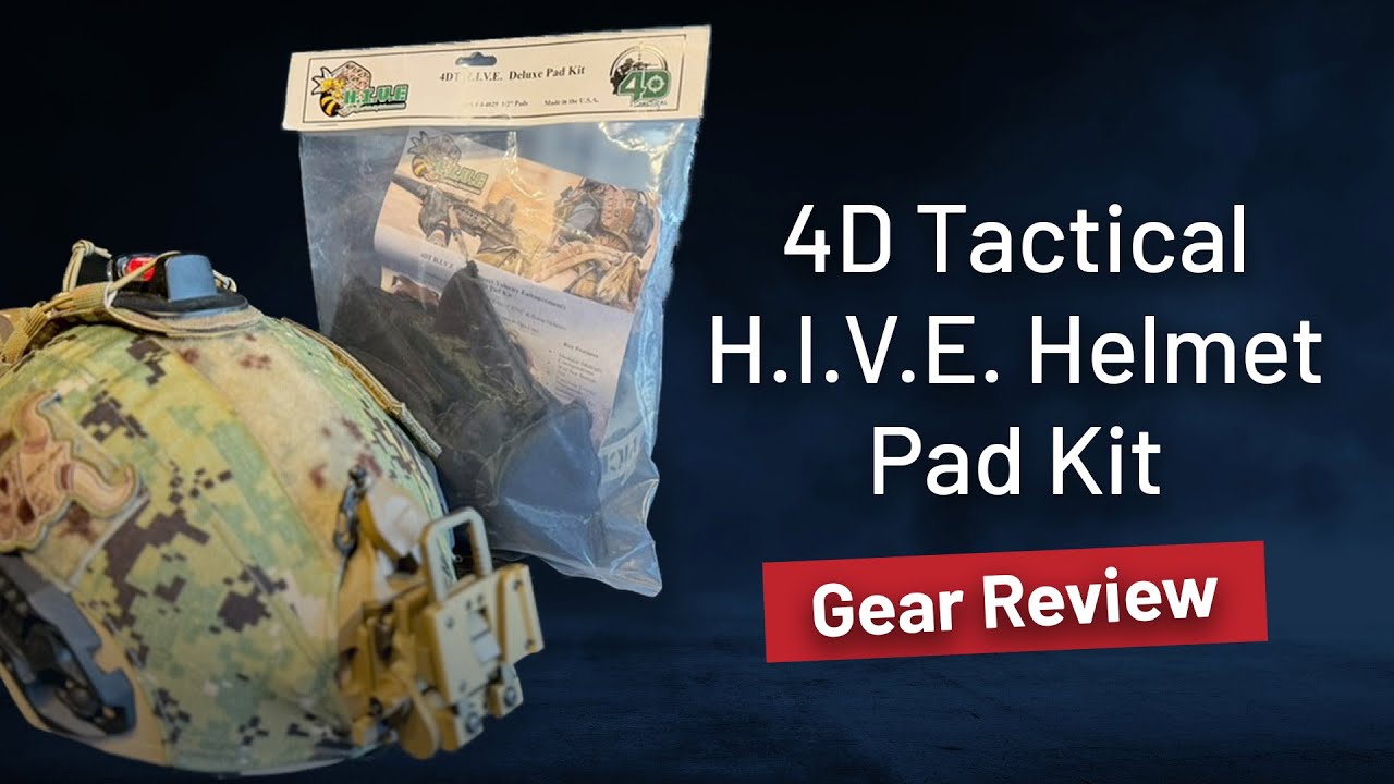 Do helmet pads even work? (4D Tactical H.I.V.E. Pad Review) - YouTube