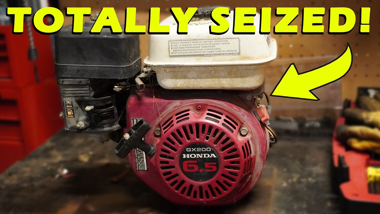 Seized Honda GX200 Teardown (AliExpress parts) - YouTube