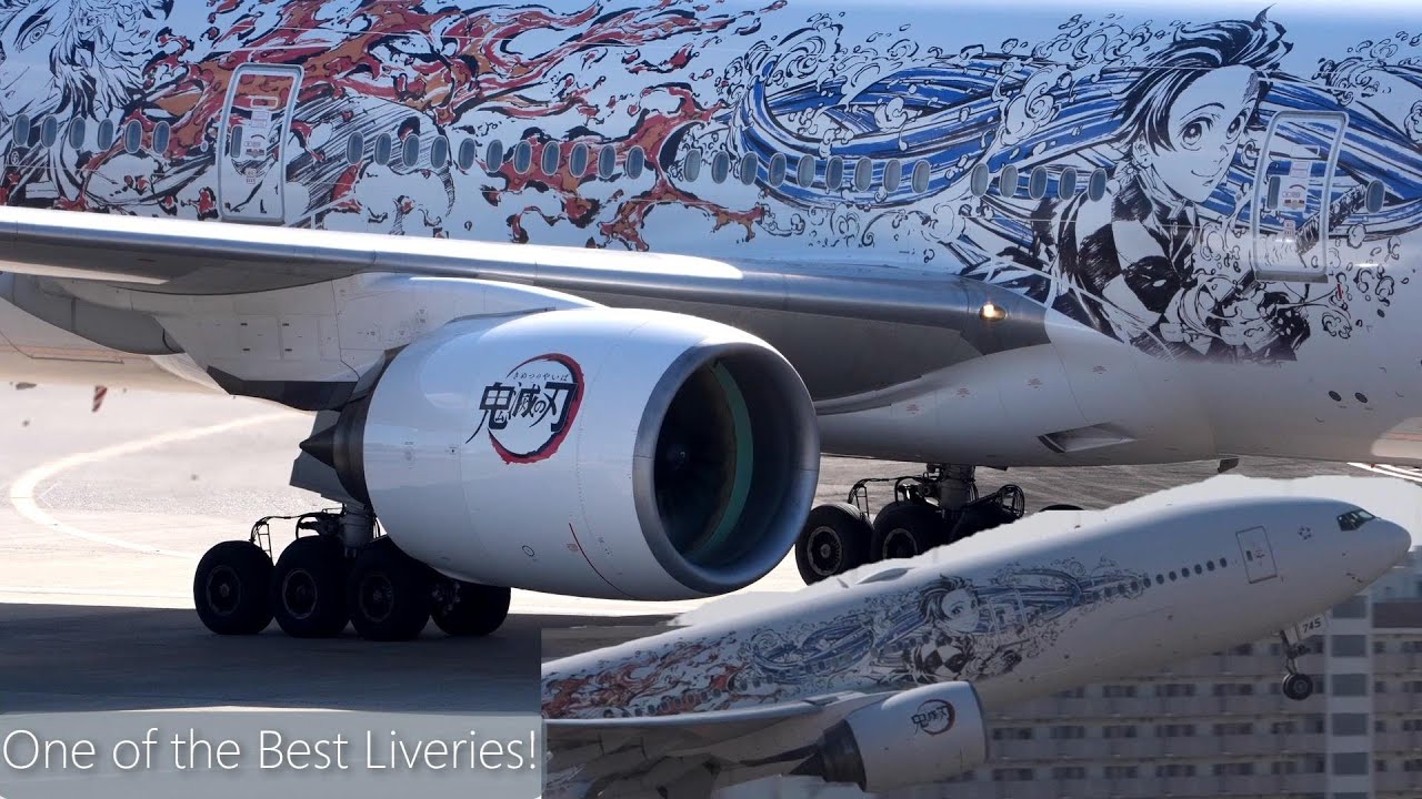 ANA B777-200ER JA745A 特別塗装 ANA B777-200ER JA745A 特別塗装 ANA