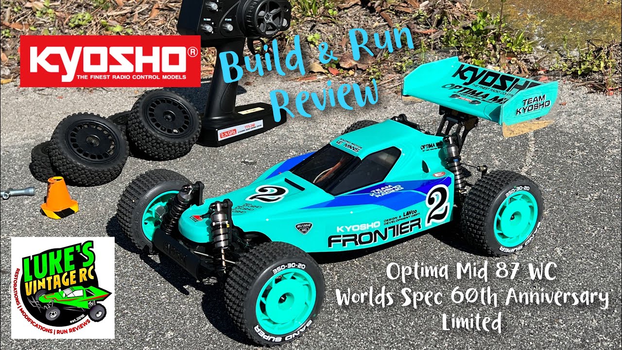 KYOSHO OPTIMA MID '87 WC Words Spec 60th Anniversary Limited