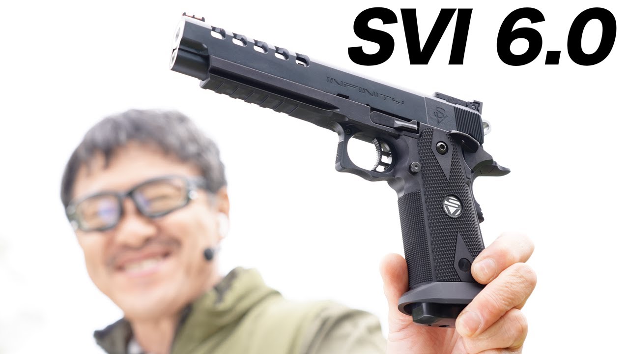 WA SVI 6.0 10ポートカスタム ガスブローバックガスガンレビュー - YouTube