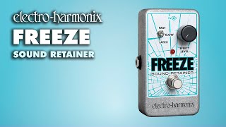 Electro-Harmonix Freeze Sound Retainer (EHX Pedal Demo) - YouTube