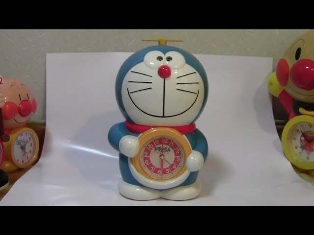 ドラえもんのレアな目覚まし時計 Doraemon of rare alarm clock - YouTube