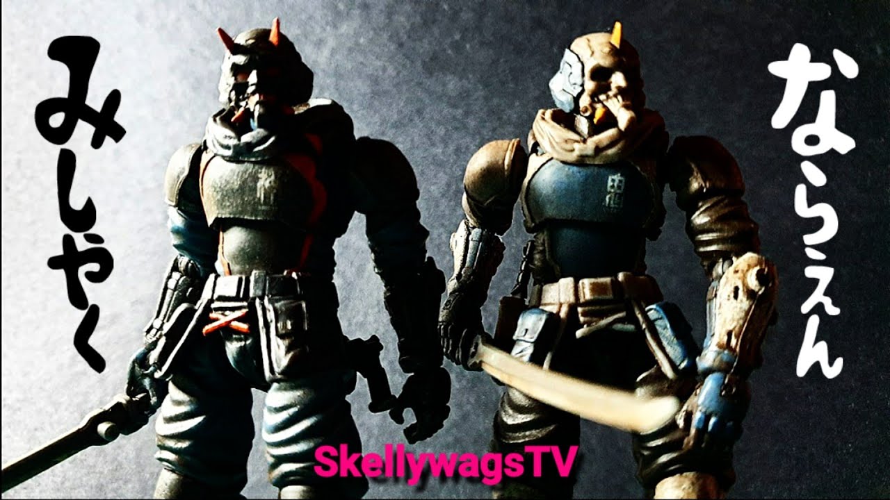 Acid Rain Misshaku & Naraen 1/18 double pack figure review - YouTube