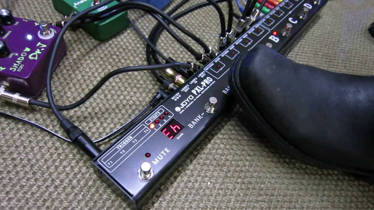 Joyo PXL Pro Looper / Switcher Demo (Premiere !!!) - YouTube