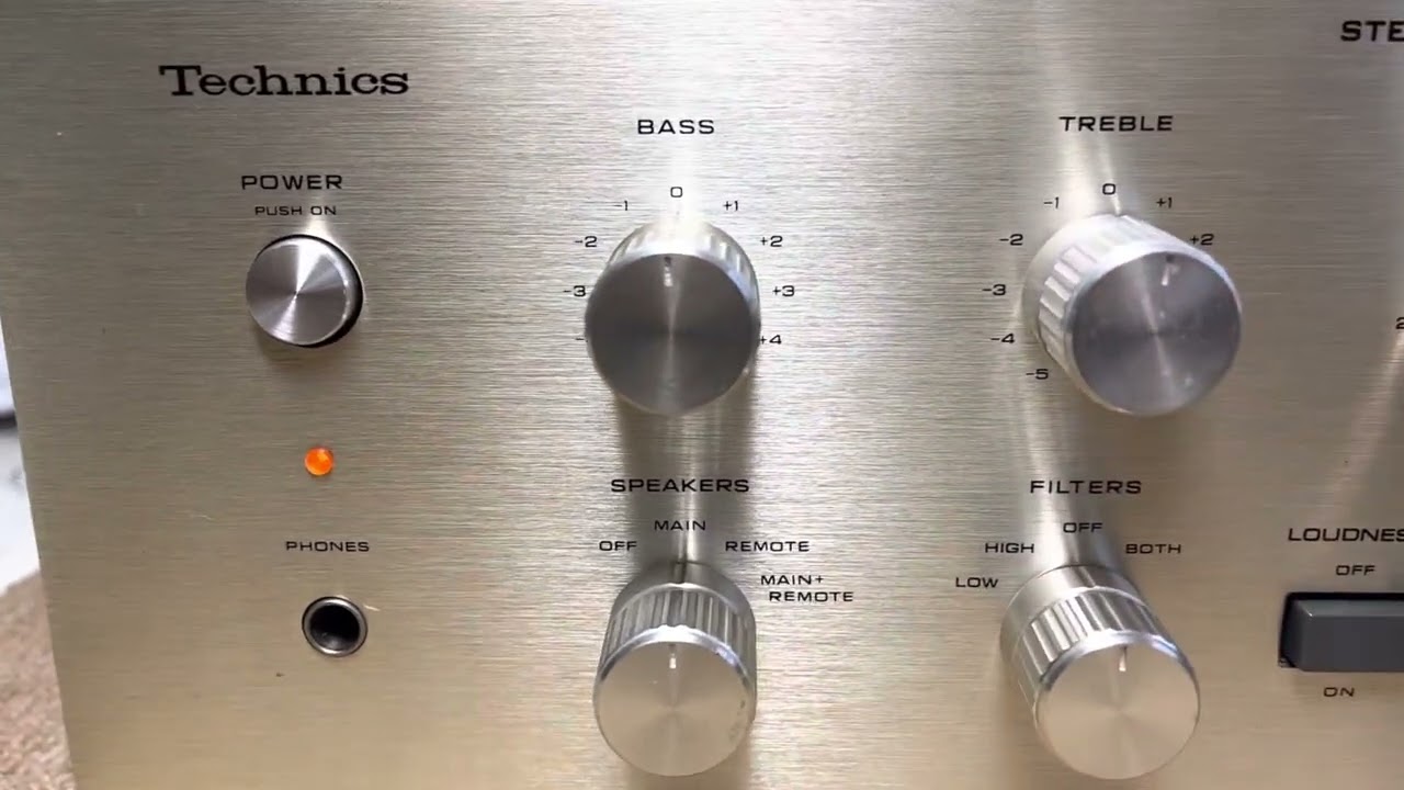 Technics ステレオ アンプ SU-3000 & SU-V55 Technics SU-3000